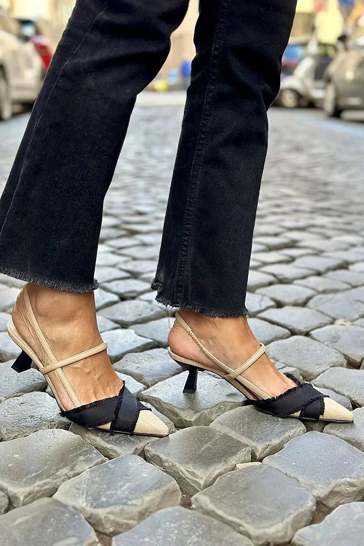 LUCREZIA | Decolleté Elegant Slingback