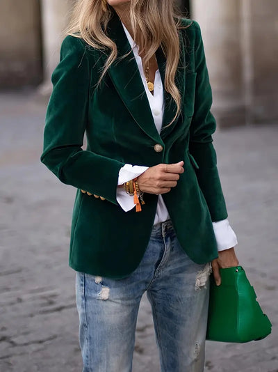 Mila | ELEGANT VELVET BLAZER
