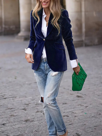 Mila | ELEGANT VELVET BLAZER