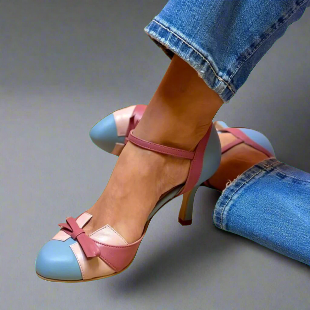 LUCINDA |  Elegant color block shoe