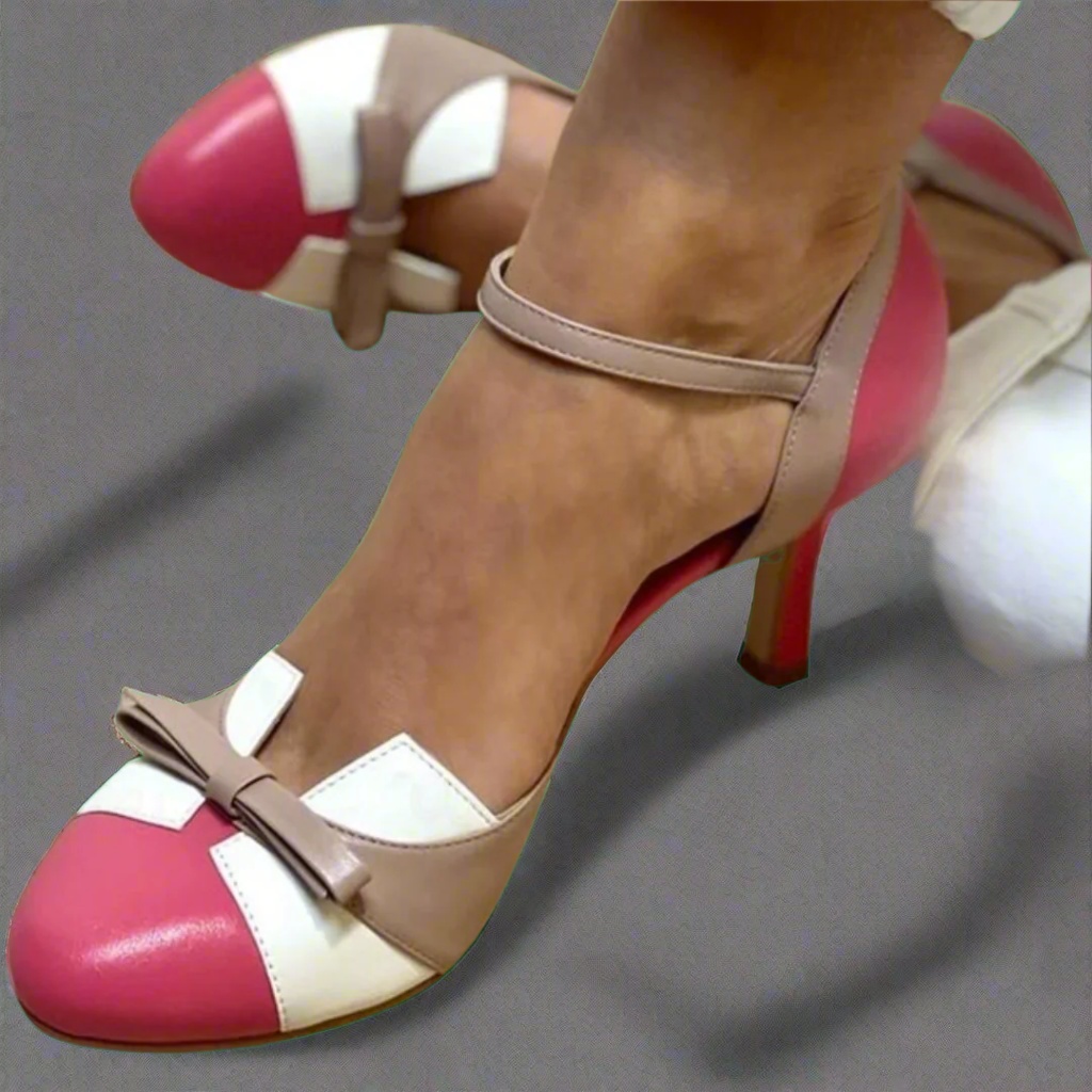 LUCINDA |  Elegant color block shoe