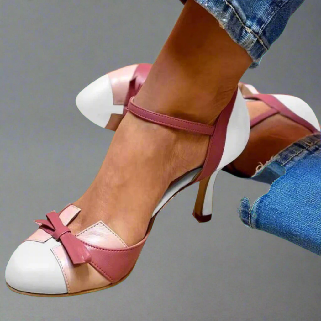LUCINDA |  Elegant color block shoe