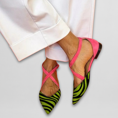 Judith | Elegant ballet flats with sophisticated straps