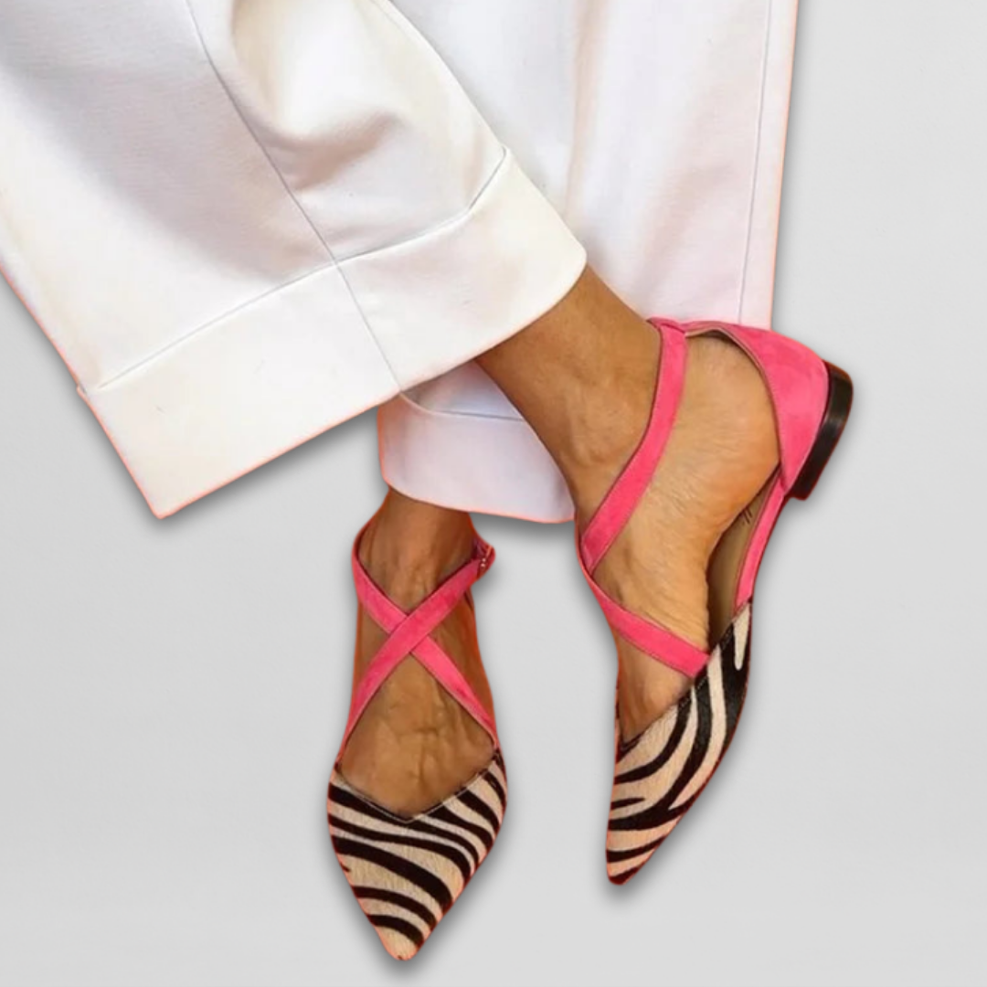Judith | Elegant ballet flats with sophisticated straps