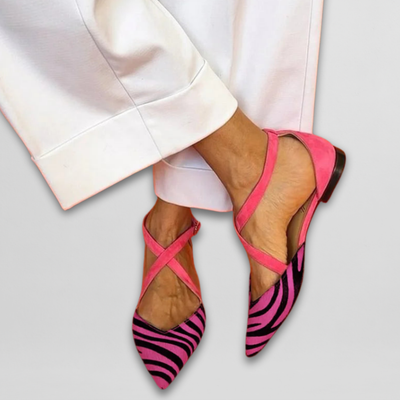 Judith | Elegant ballet flats with sophisticated straps