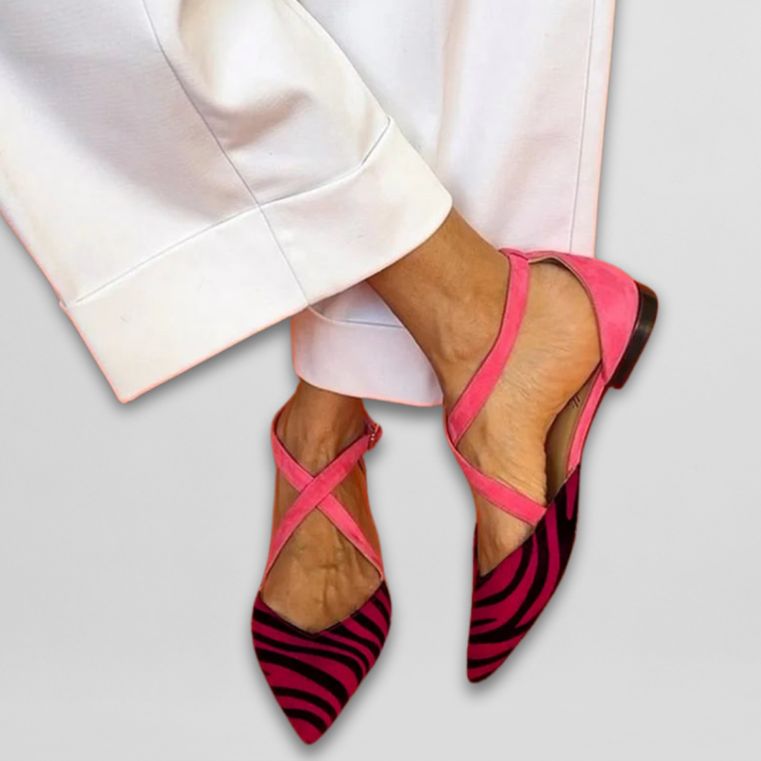 Judith | Elegant ballet flats with sophisticated straps