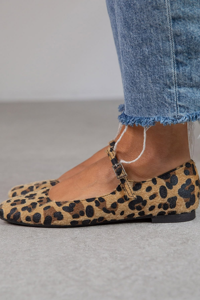 MILA Mary Jane Animalier ballet flats – Style Élegant et Tendance