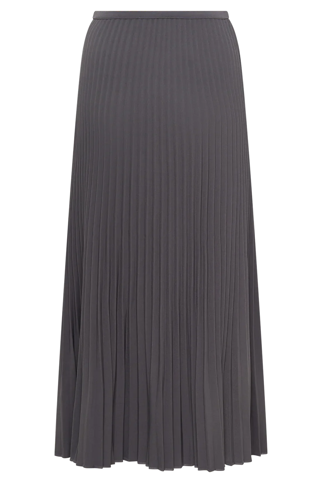 Pleated Midi Skirt