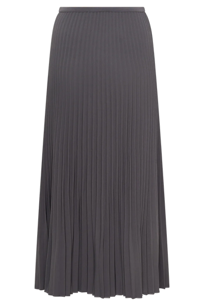 Pleated Midi Skirt