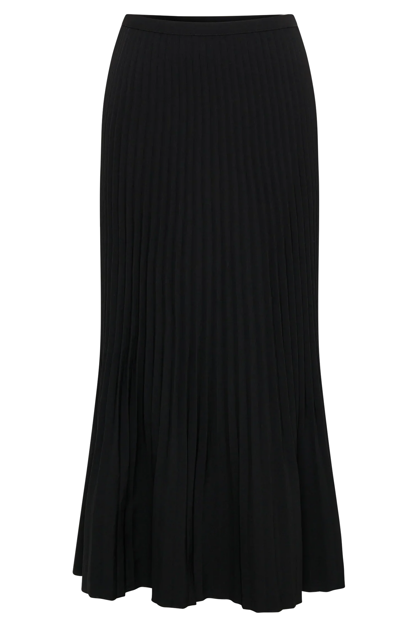 Pleated Midi Skirt
