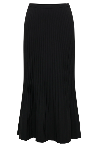 Pleated Midi Skirt