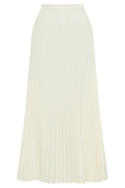 Pleated Midi Skirt