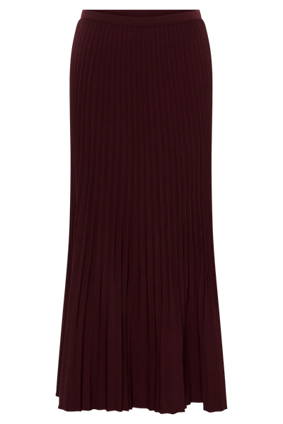 Pleated Midi Skirt