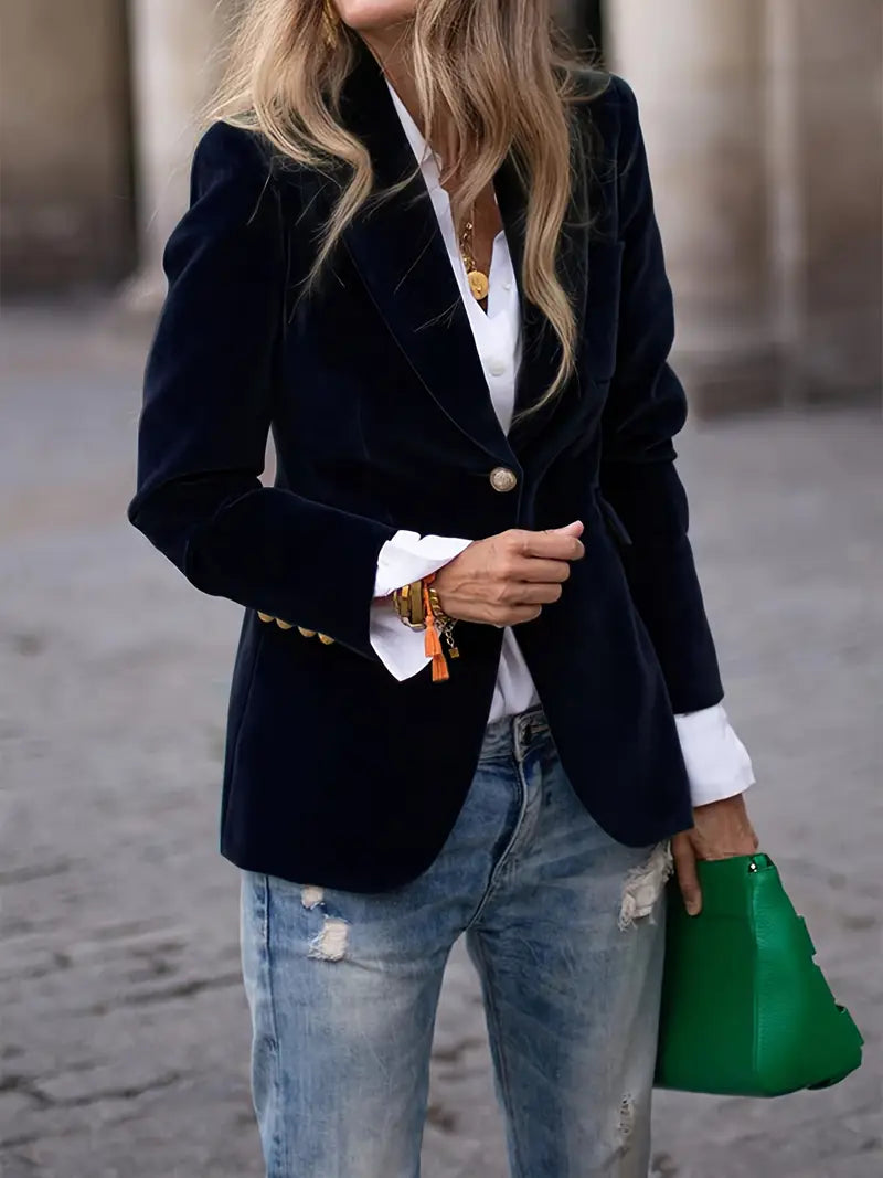 Mila | ELEGANT VELVET BLAZER