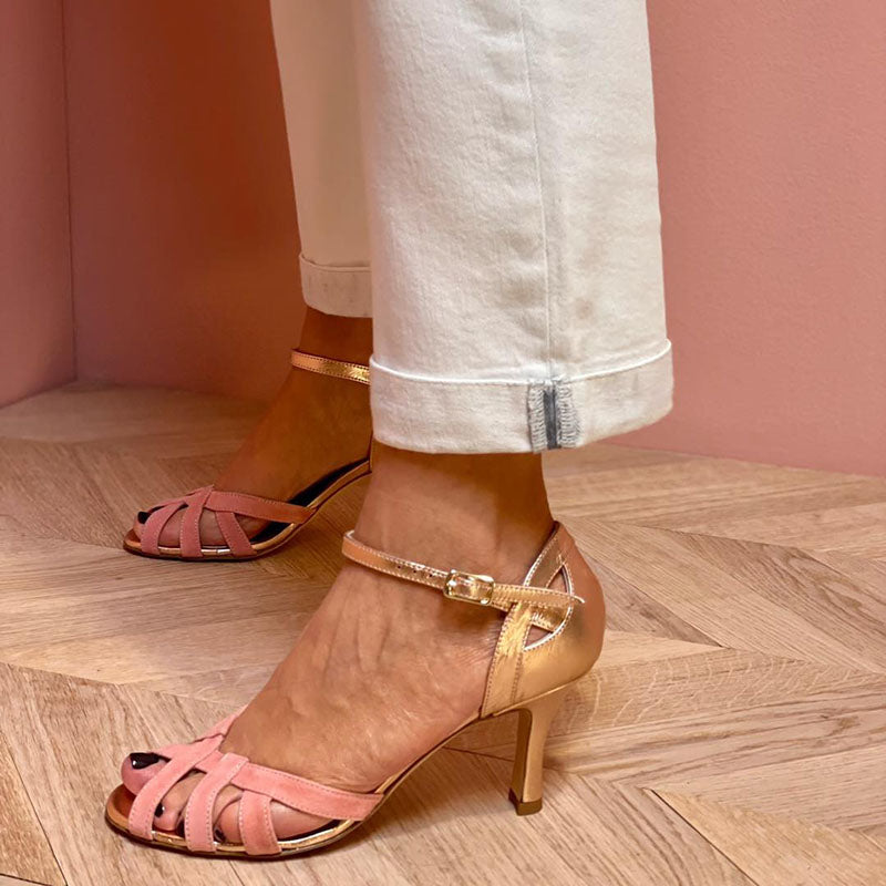 Mirano™ | Elegant open-toe sandals with stiletto heels for a sophisticated style