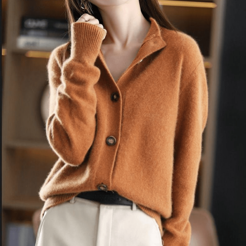 Ingrid | Knit Cashmere Gilet