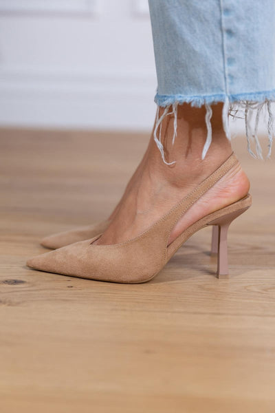 FABIANA | Elegant Slingback Stilettos for a Chic Look